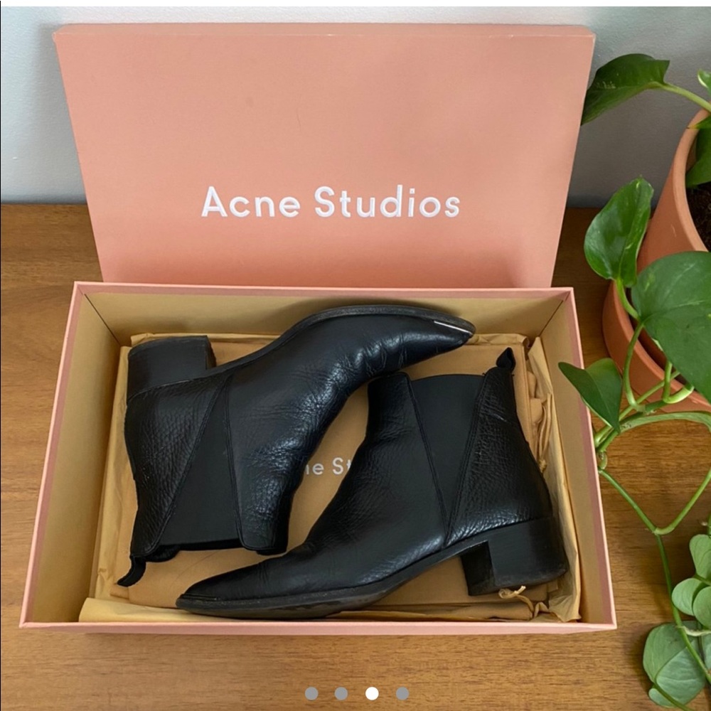 ACNE STUDIOS JENSEN BOOTS size 7
